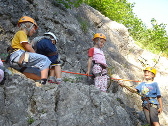 Kinderkletter am Arlberg